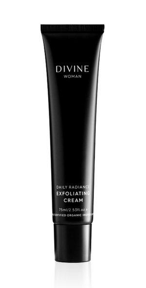 DIVINE WOMAN DAILY RADIANCE EXFOLIATING CREAM 75ML ~ ACO CERTIFIED ORGANIC - MEDES Lifestyle